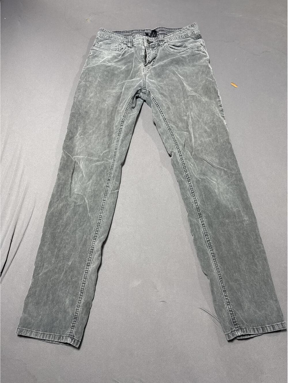 prAna Mens Gray Corduroy Slim Fit Outdoor Hiking Pants Size 28x30